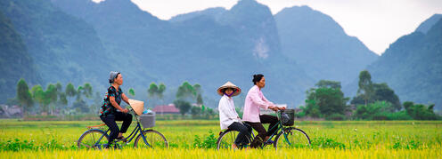 Vietnam per Rad und Rikscha