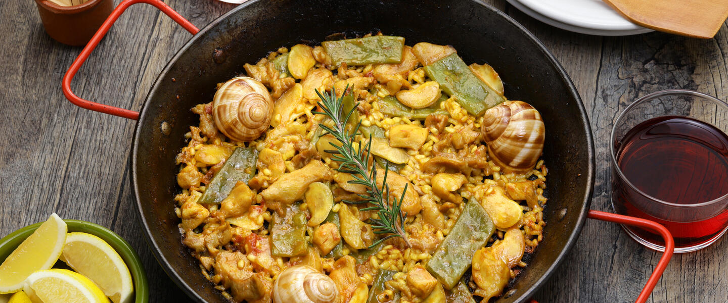 Entlang der Costa Blanca - "Paella, Palmen und Meer"