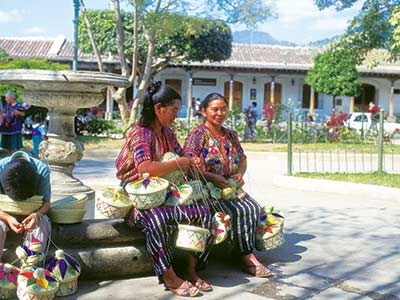 Rundreise Mittelamerika Markt Guatemala