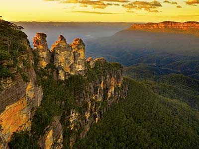 Rundreise Australien Blue Mountains