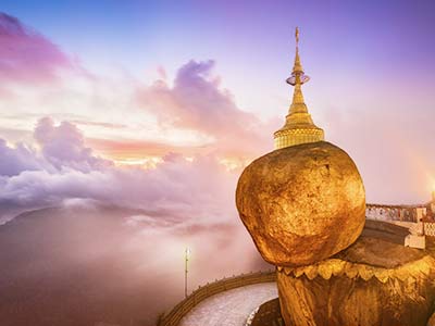 Rundreise Myanmar Goldener Felsen