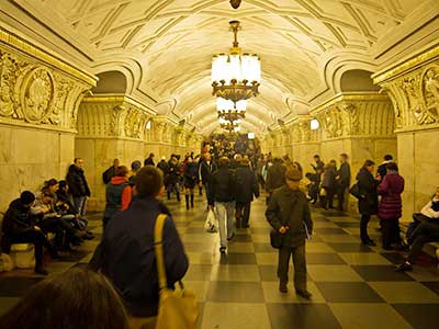 Rundreise Russland Metro
