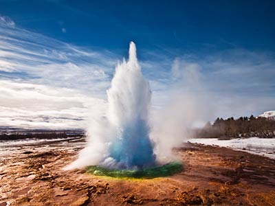 Rundreise Island Geysir Strokkur