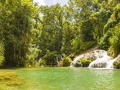 Kuba Rundreise Scambray Wasserfall