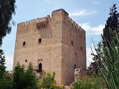 Rundreise Zypern Kollosi Burg