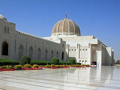 Rundreise Oman Sultan-Qabus-Moschee