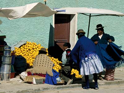 Rundreise Bolivien Markt