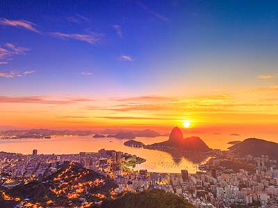 Rio de Janeiro Sonnenaufgang