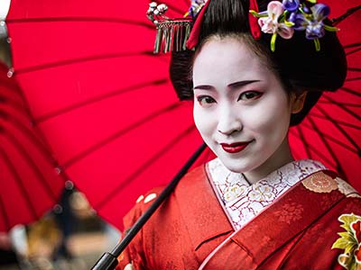 Rundreise Japan Geisha