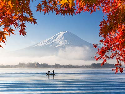 Rundreise Japan Fujisan Vulkan