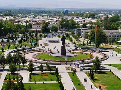 Rundreise Usbekistan Taschkent Platz