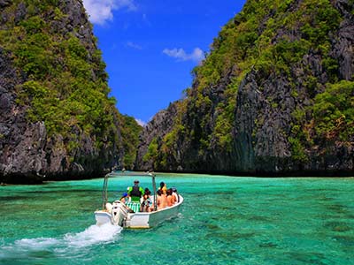Philippinen Palawan Strand
