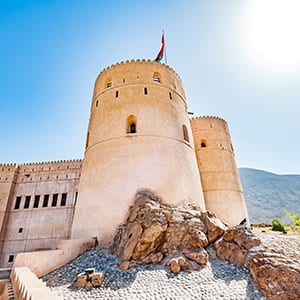 Rundreise Oman Festung Rustaq