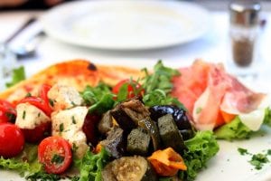 Italien Antipasti Teller