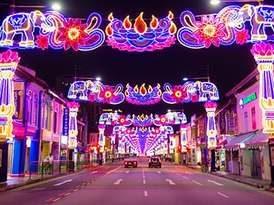 Little India in Singapur