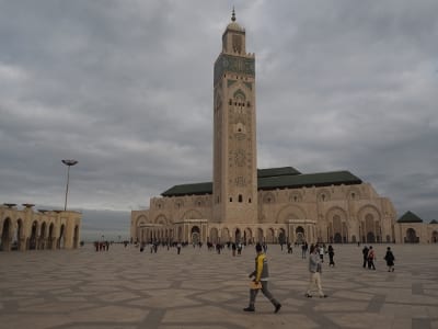 Marokko Casablanca Hassan II Moschee