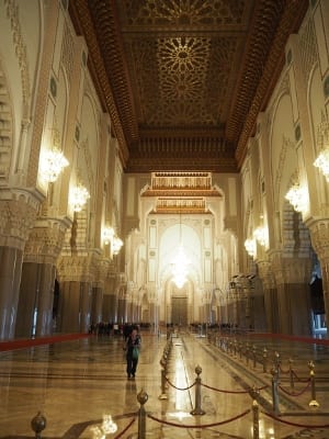 Marokko Casablanca Hassan II Moschee