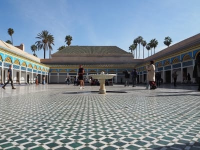 Marokko Marrakesch Bahia-Palast