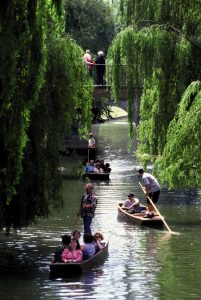 Punting in Oxford