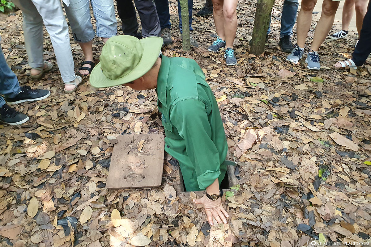 Reisebericht Vietnam Tunnel Cu Chi