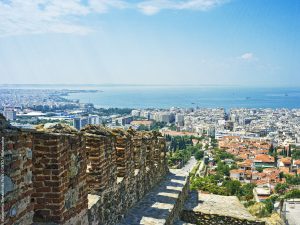 Stadtmauer Thessaloniki, Griechenland