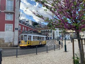 Gebeco-Lissabon-Straßenbahn