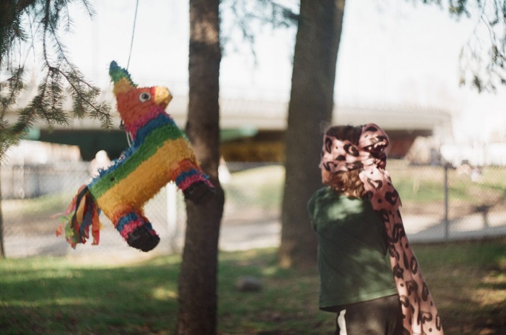 Brauch der Pinata, Mexiko