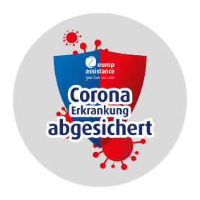 Corona Erkrankung abgesichert