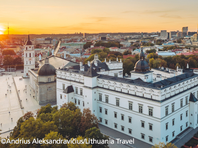Litauen Vilnius Großfürstliches Schloss | Gebeco