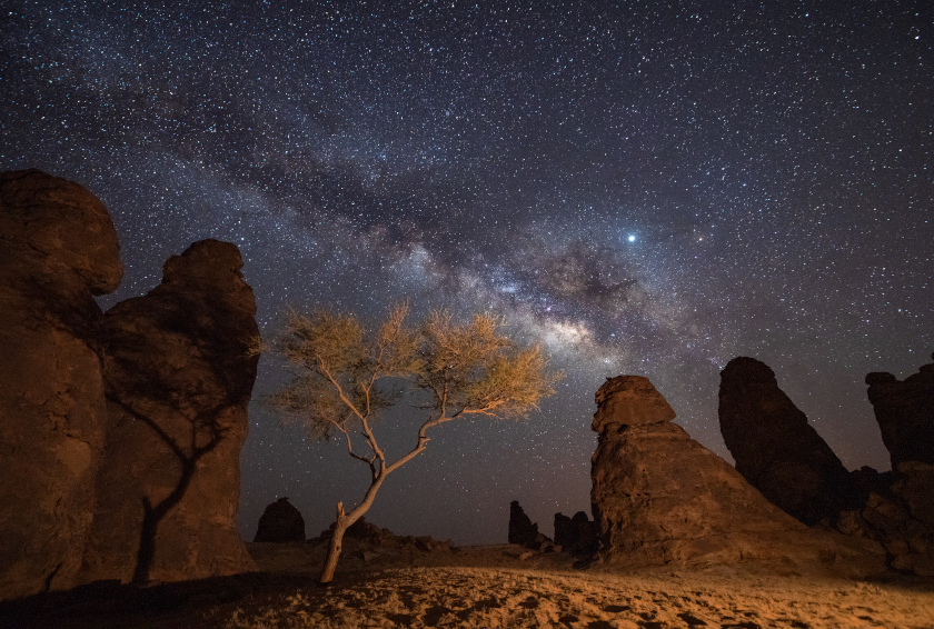 Al Ula Sternenhimmel bei Nacht | Gebeco