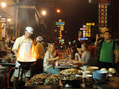 Thailand - China Town in Bangkok Nachtmarkt | Gebeco