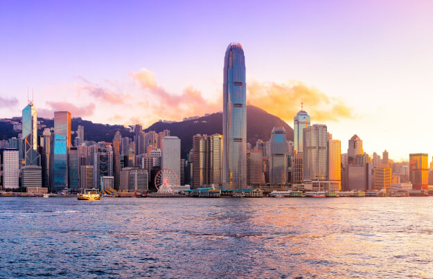 Skyline von Hongkong in China | Gebeco Zu den Informationen über Hongkong