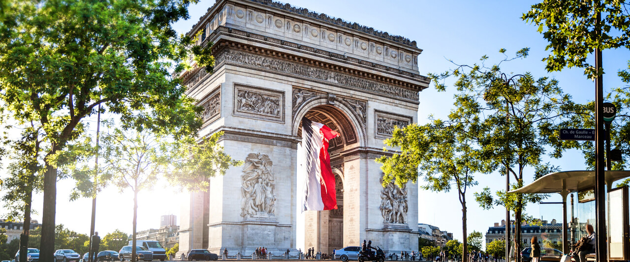 Arc de Triumphe in Paris in Frankreich | Gebeco