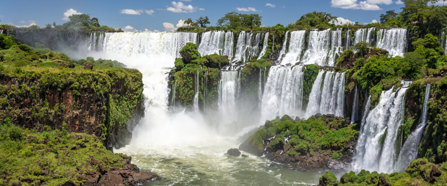 Die Iguazú-Wasserfälle