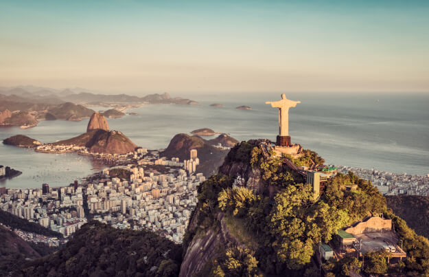 Christusstatuen über Rio de Janeiro in Brasilien | Gebeco