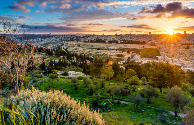 Blick auf Jerusalem in Israel | Gebeco