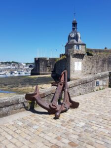 Concarneau Hafen in der Bretagne, Frankreich I Gebeco