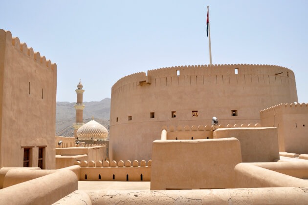 Nizwa Fort im Oman – historische Festungsanlage aus dem 17. Jahrhundert. | Gebeco