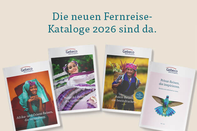 Zu den neuen Gebeco Katalogen für 2026