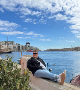 Kollege Lukas B. auf Fortbildungsreise in Malta I Gebeco