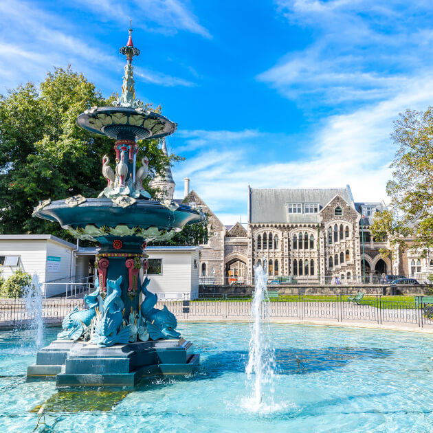 Zu den Informationen über Christchurch