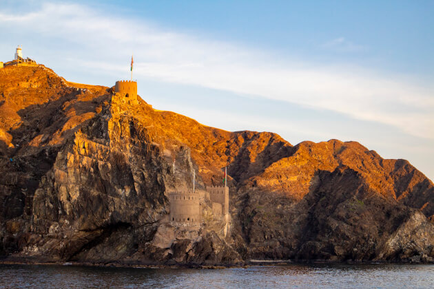 Fort Al Jalali in Muscat, Oman – historisches Wahrzeichen an der Küste. | Gebeco