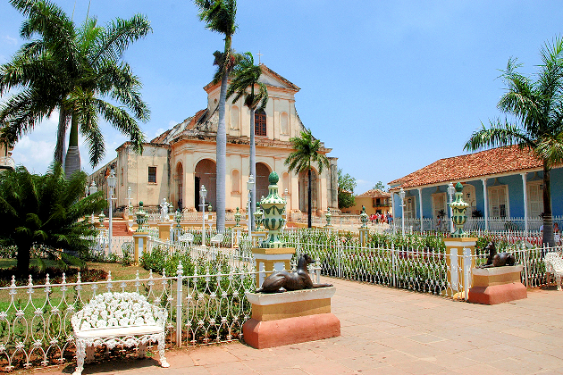 Iglesia de la Santísima Trinidad an der Plaza Mayor in Trinidad, Kuba