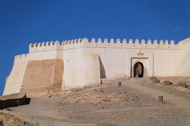 Kasbah Agadir Oufella auf einem Hügel in Agadir, Marokko. | Gebeco