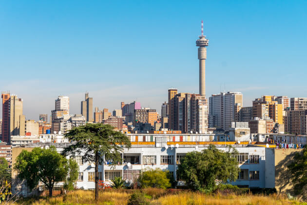Zu den Informationen über Johannesburg