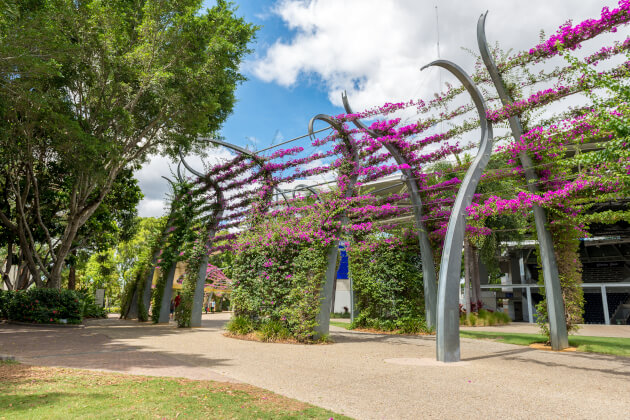 South Bank Parklands in Brisbane, Australien. | Gebeco