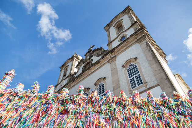 Bonfim Kirche Salvador da Bahia Brasilien – Berühmte Wallfahrtskirche mit bunten Wunschbändern | Gebeco