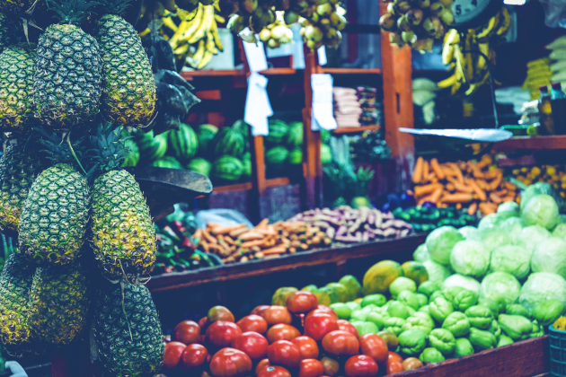 Costa Rica San José Zentralmarkt frisches Obst Gemüse lokales Leben | Gebeco