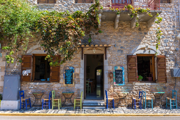Gassen in Peloponnes, Griechenland. | Gebeco
