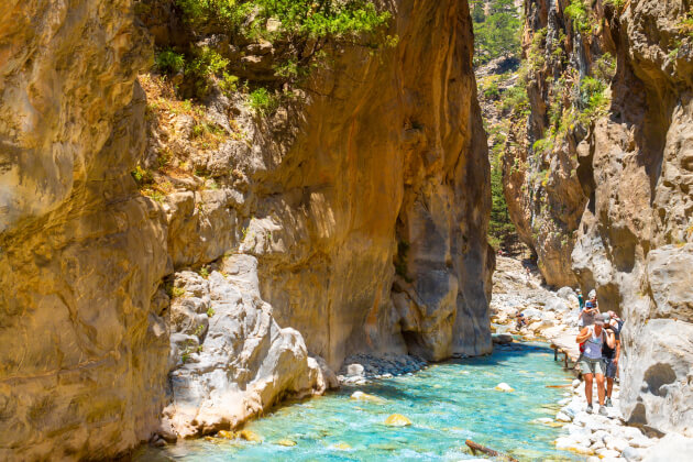 Die Schlucht von Samaria in Chania. | Gebeco